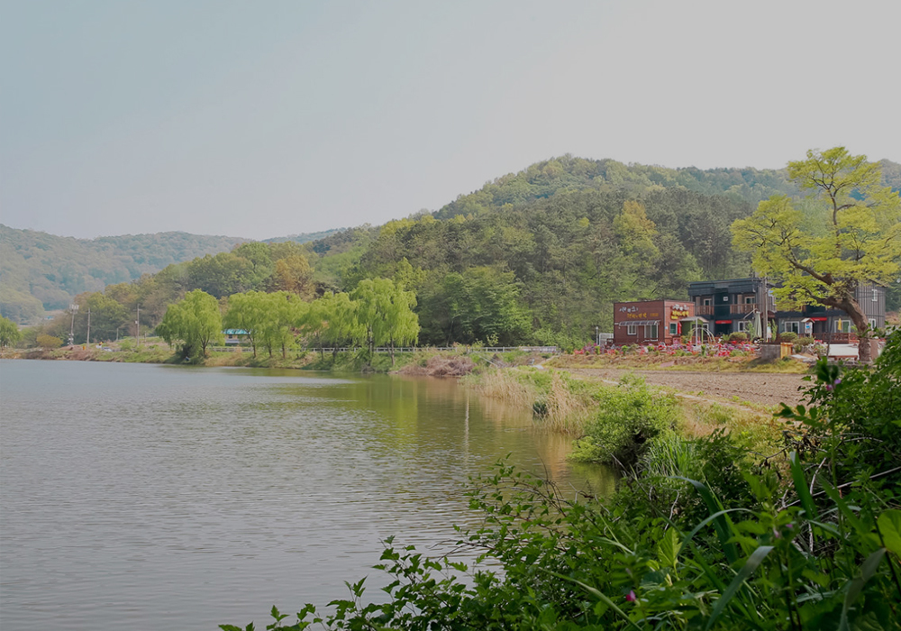 LAKE PENSION|모든 객실에서 펼쳐지는 저수지의 절경, 자연 속 힐링을 경험하세요